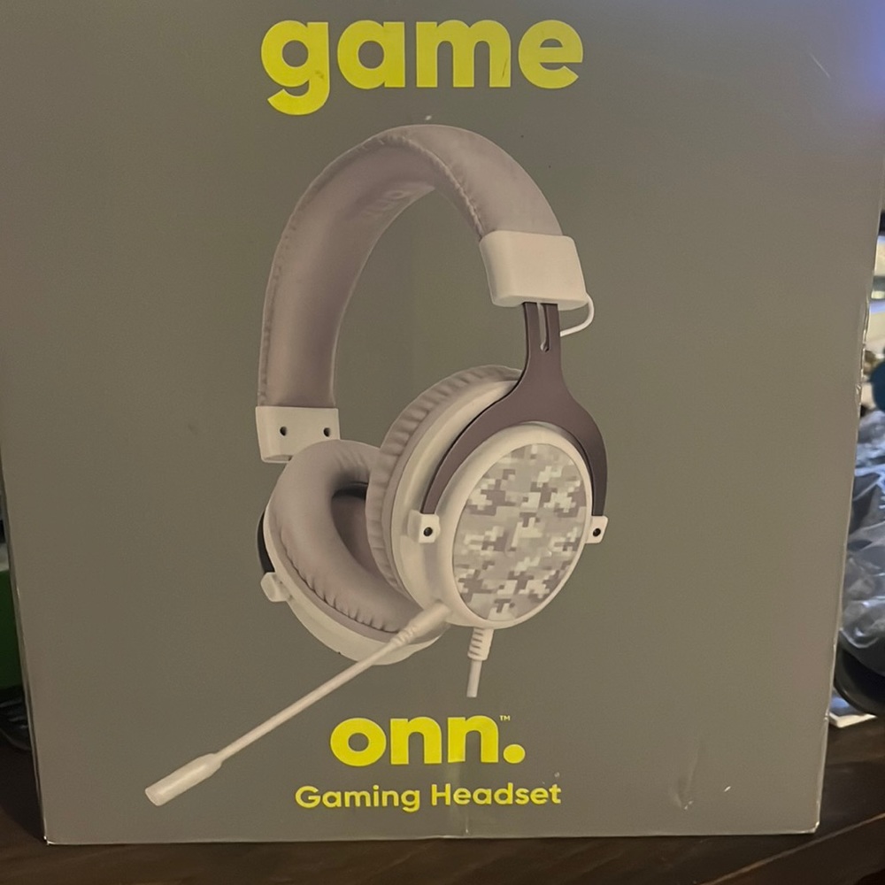 Game onn gaming headset. Brand new in packaging.